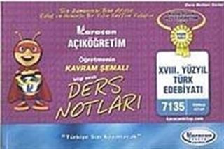 AÖF XVIII. Yüzyıl Türk Edebiyatı Ders Notları (Kod:7135)