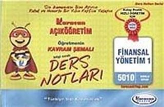 AÖF Öğretmenin Kavram Şemalı Ders Notları Finansal Yönetim -1 (Kod:5010)