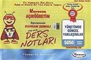 AÖF Yönetimde Güncel Yaklaşımlar (Kod:5050) Öğretmenin Kavram Şemalı Ders Notları