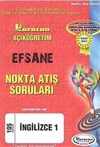 AÖF İngilizce -1 (Kod:105) Efsane Nokta Atış Soruları