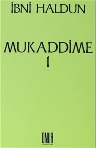 Mukaddime (3 Cilt Takım)