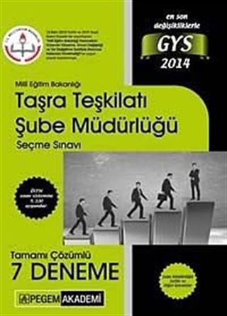 2014 Milli Eğitim Bakanlığı GYS Taşra Teşkilatı Şube Müdürlüğü Seçme Sınavı Tamamı Çözümlü 7 Deneme