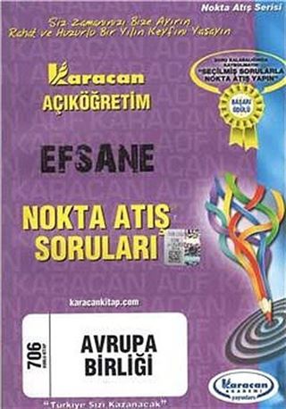 AÖF Avrupa Birliği Efsane Nokta Atış Soruları (Kod:706)
