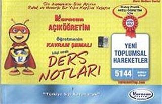 AÖF Yeni Toplumsal Hareketler Öğretmenin Kavram Şemalı Ders Notları (Kod:5144)