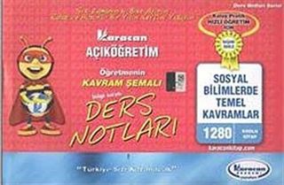 AÖF Sosyal Bilimlerde Temel Kavramlar Öğreten Kavram Şemalı Ders Notları (Kod:1280)