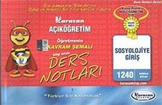 AÖF Sosyolojiye Giriş Öğretmenin Kavram Şemalı Ders Notları (Kod:1240)