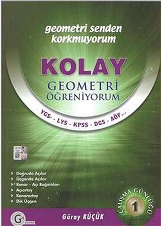 Kolay Geometri Öğreniyorum - Çalışma Günlüğü -1 / Geometri Senden Korkmuyorum