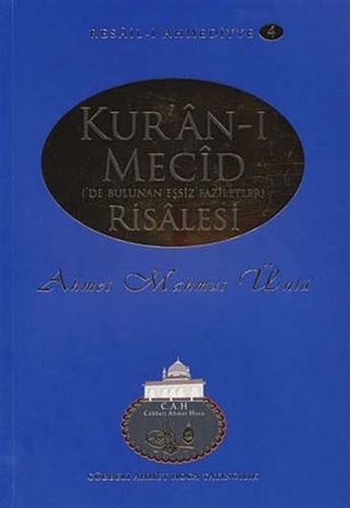 Kur'an-ı Mecid Risalesi / Resail-i Ahmediyye 4