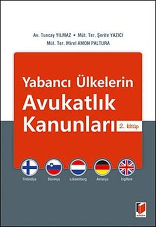 Yabancı Ülkelerin Avukatlık Kanunları 2.Kitap