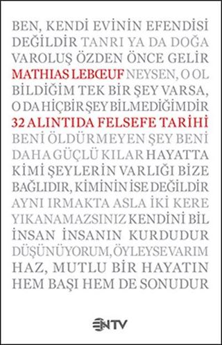 32 Alıntıda Felsefe Tarihi