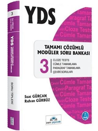 YDS Tamamı Çözümlü Soru Bankası Serisi 3