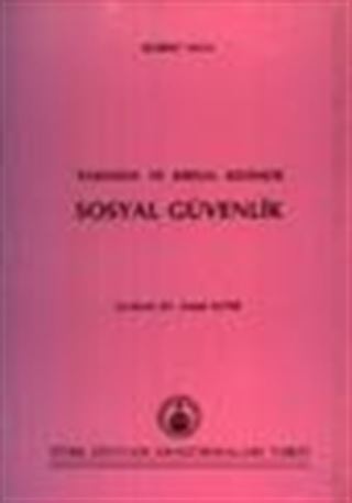 Tarımda ve Kırsal Kesimde Sosyal Güvenlik