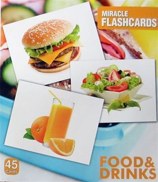 Food-Drink Miracle Flashcards (45 Cards)