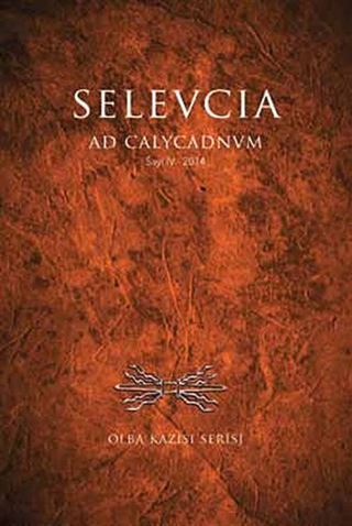 Selevcia ad Calycadnum Sayı:4 Yıl:2014
