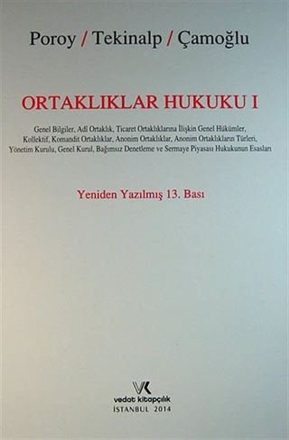 Ortaklıklar Hukuku 1