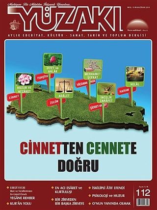Yüzakı Aylık Edebiyat, Kültür, Sanat, Tarih ve Toplum Dergisi/Sayı:112 Haziran 2014