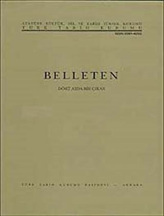 Belleten Cilt:5-Sayı:17-18 Nisan 1941 II.Kanun
