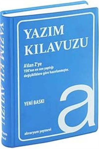 Yazım Kılavuzu (Plastik Kapak, 1.hm)