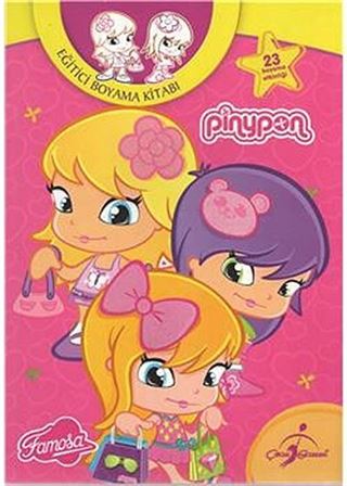 Pinypon Eğitici Boyama Kitabı Pembe