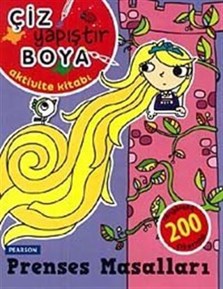 Prenses Masalları / Çiz Yapıştır Boya