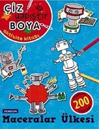 Maceralar Ülkesi / Çiz Yapıştır Boya