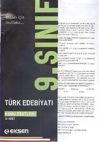 9. Sınıf Türk Edebiyatı Yaprak Testler