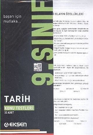 9. Sınıf Tarih Yaprak Testler