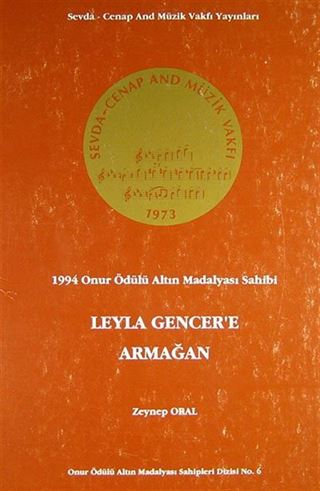 Leyla Gencer'e Armağan