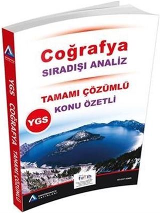 YGS Coğrafya Tamamı Çözümlü Konu Özetli