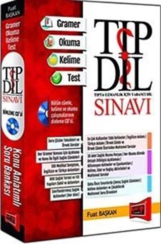 2015 Tıpdil Sınavı Konu Anlatımlı Soru Bankası