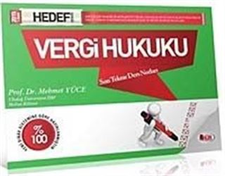 2015 KPSS A Vergi Hukuku Son Tekrar Ders Notları