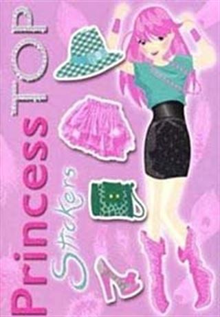 Princess Top Stickers (Lila)