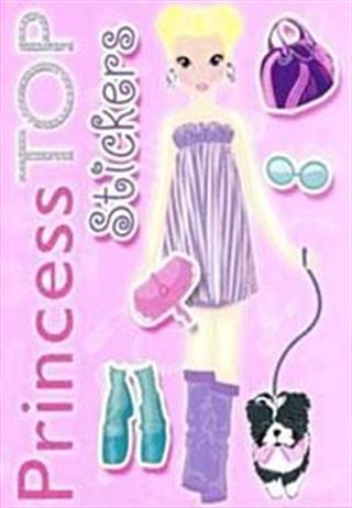 Princess Top Stickers (Pembe)