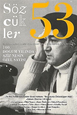 Sözcükler İki Aylık Edebiyat Dergisi Sayı:53 Ocak-Şubat 2015