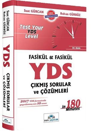 YDS Fasikül Tamamı Çözümlü Çıkmış Sorular ve Çözümleri