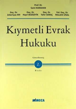 Kıymetli Evrak Hukuku
