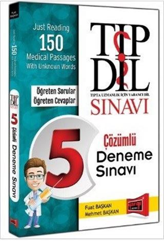 2015 YDS Tıpdil Sınavı 5 Deneme
