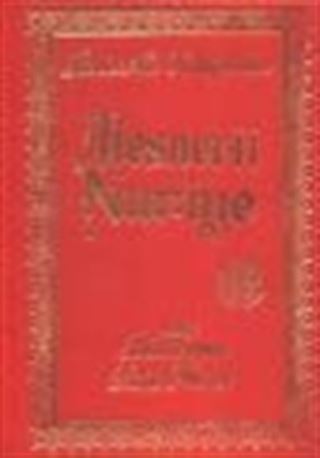 Mesnevi-i Nuriye (büyük boy sırtı deri bez ciltli)