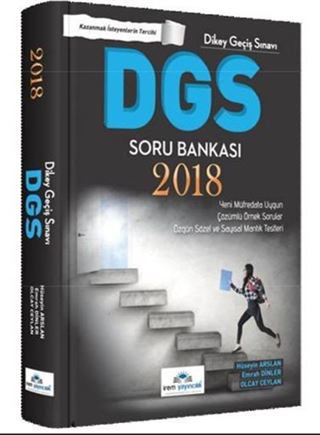2018 DGS Tamamı Çözümlü Soru Bankası