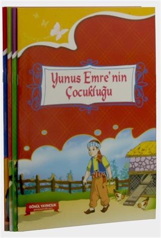 Yunus Emre Hikayeleri Seti (4 Kitap Renkli Resimli)