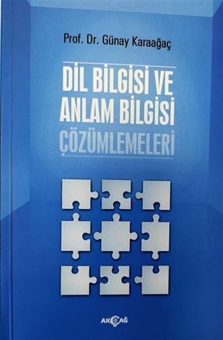 Dil Bilgisi ve Anlam Bilgisi Çözümlemeleri