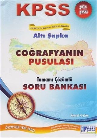 2016 KPSS Coğrafyanın Pusulası Tamamı Çözümlü Soru Bankası