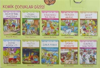 Komik Çocuklar Dizisi (10 Kitap)