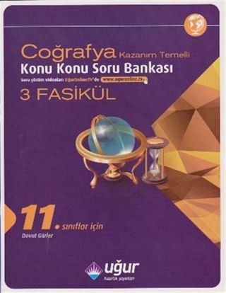 11. Sınıflar İçin Coğrafya Konu Konu Soru Bankası (3 Fasikül)