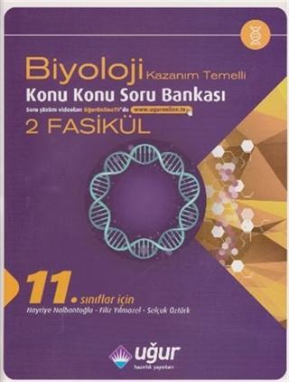 11. Sınıflar İçin Biyoloji Konu Konu Soru Bankası (2 Fasikül)