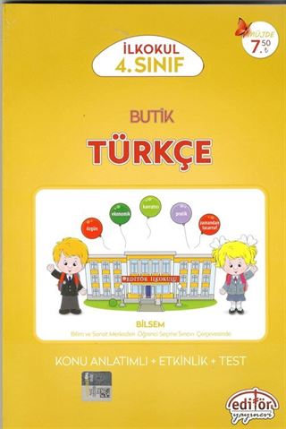 4. Sınıf Butik Türkçe Konu Anlatımlı
