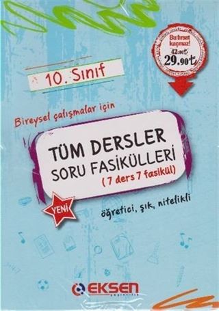 10. Sınıf Tüm Dersler Soru Fasikülleri