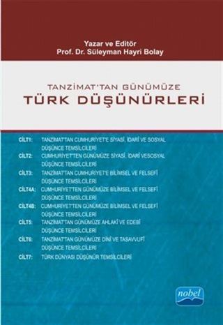 Tanzimat'tan Günümüze Türk Düşünürleri (7 Cilt - 8 Kitap)