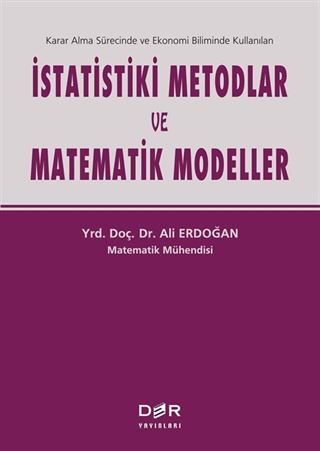 İstatistiki Metodlar ve Matematik Modeller
