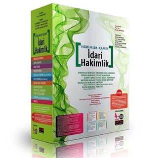 KPSS Hakimlik Kampı İdari Hakimlik Modüler Set (10 Kitap)